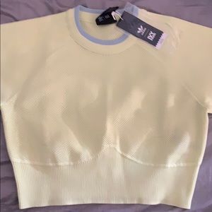 IVY PARK DRIP 2 knit crop top (Canari series) 1x